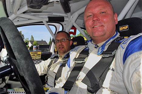 Brian Madsen og Henrik Vestergaard kørte sidst sammen i 2008, hvor de var på vej mod DM-titlen, da de blev torpederet på en motorvej af en uopmærksom bilist